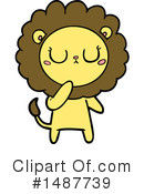 Lion Clipart #1487739 by lineartestpilot