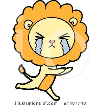 Royalty-Free (RF) Lion Clipart Illustration by lineartestpilot - Stock Sample #1487743