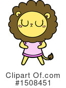 Lion Clipart #1508451 by lineartestpilot