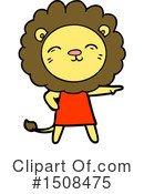 Lion Clipart #1508475 by lineartestpilot