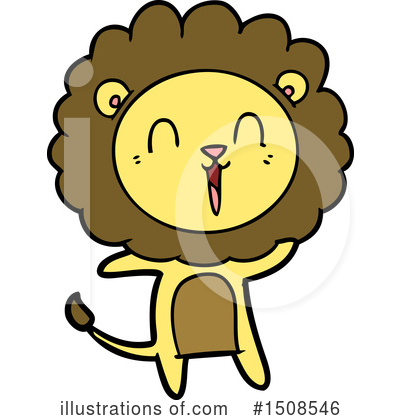 Royalty-Free (RF) Lion Clipart Illustration by lineartestpilot - Stock Sample #1508546