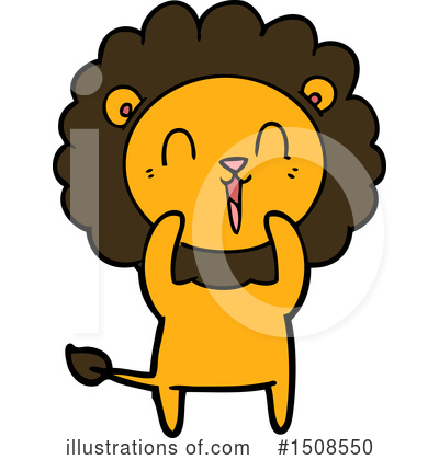 Royalty-Free (RF) Lion Clipart Illustration by lineartestpilot - Stock Sample #1508550