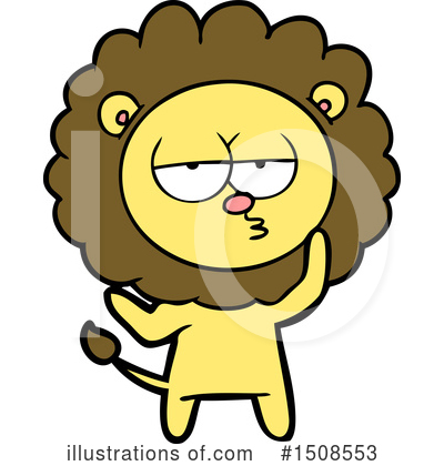 Royalty-Free (RF) Lion Clipart Illustration by lineartestpilot - Stock Sample #1508553