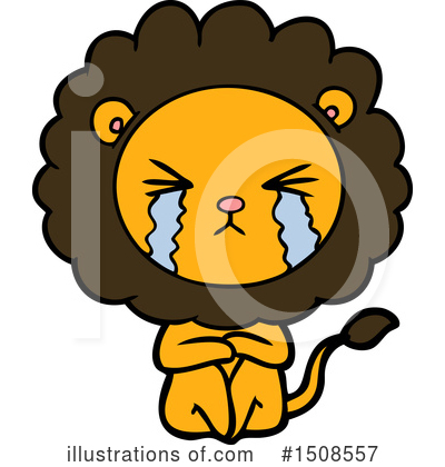 Royalty-Free (RF) Lion Clipart Illustration by lineartestpilot - Stock Sample #1508557