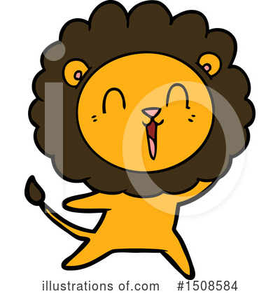 Royalty-Free (RF) Lion Clipart Illustration by lineartestpilot - Stock Sample #1508584