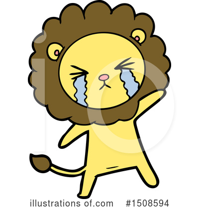 Royalty-Free (RF) Lion Clipart Illustration by lineartestpilot - Stock Sample #1508594