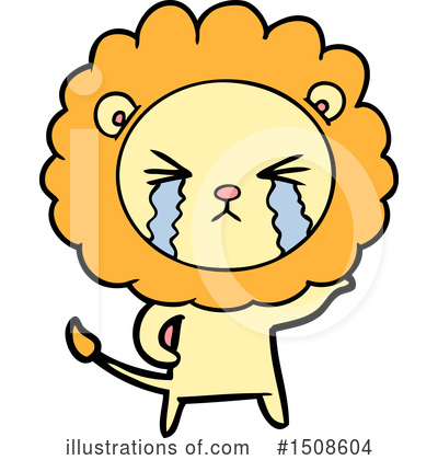 Royalty-Free (RF) Lion Clipart Illustration by lineartestpilot - Stock Sample #1508604