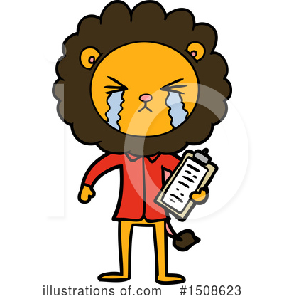 Royalty-Free (RF) Lion Clipart Illustration by lineartestpilot - Stock Sample #1508623