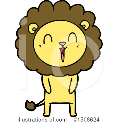 Royalty-Free (RF) Lion Clipart Illustration by lineartestpilot - Stock Sample #1508624