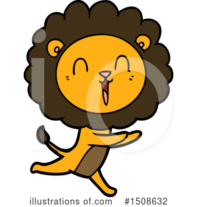 Royalty-Free (RF) Lion Clipart Illustration by lineartestpilot - Stock Sample #1508632