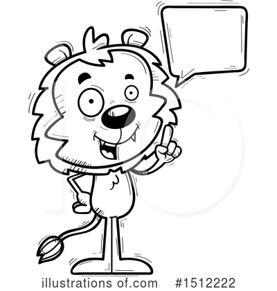 Royalty-Free (RF) Lion Clipart Illustration by Cory Thoman - Stock Sample #1512222