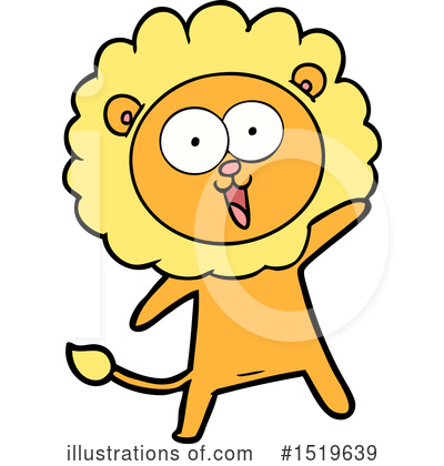 Royalty-Free (RF) Lion Clipart Illustration by lineartestpilot - Stock Sample #1519639
