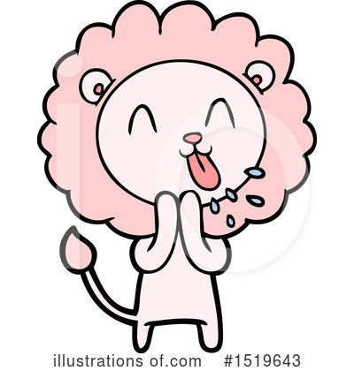 Royalty-Free (RF) Lion Clipart Illustration by lineartestpilot - Stock Sample #1519643