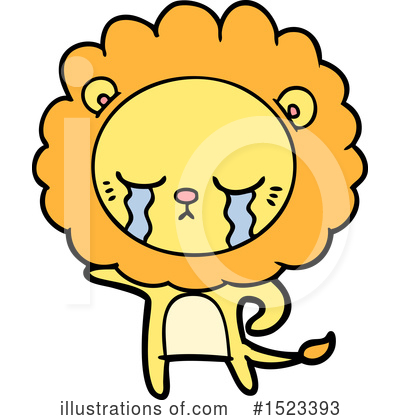 Royalty-Free (RF) Lion Clipart Illustration by lineartestpilot - Stock Sample #1523393