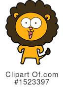 Lion Clipart #1523397 by lineartestpilot