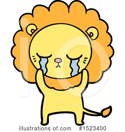 Royalty-Free (RF) Lion Clipart Illustration by lineartestpilot - Stock Sample #1523400