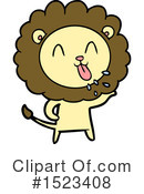 Lion Clipart #1523408 by lineartestpilot