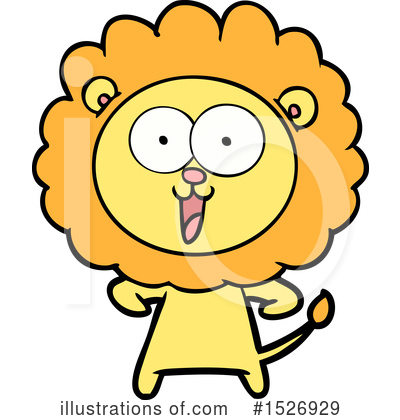 Royalty-Free (RF) Lion Clipart Illustration by lineartestpilot - Stock Sample #1526929
