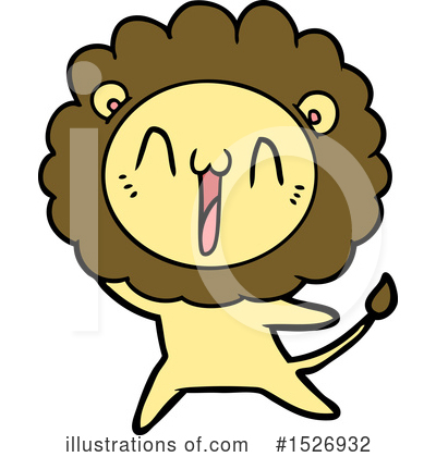 Royalty-Free (RF) Lion Clipart Illustration by lineartestpilot - Stock Sample #1526932