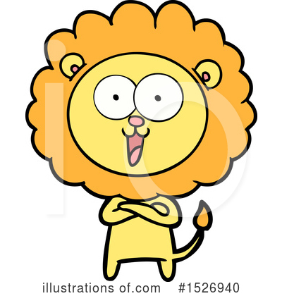 Royalty-Free (RF) Lion Clipart Illustration by lineartestpilot - Stock Sample #1526940