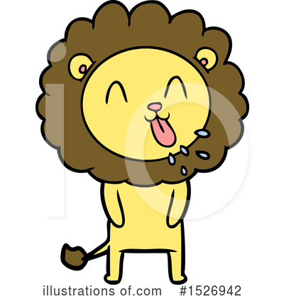 Royalty-Free (RF) Lion Clipart Illustration by lineartestpilot - Stock Sample #1526942