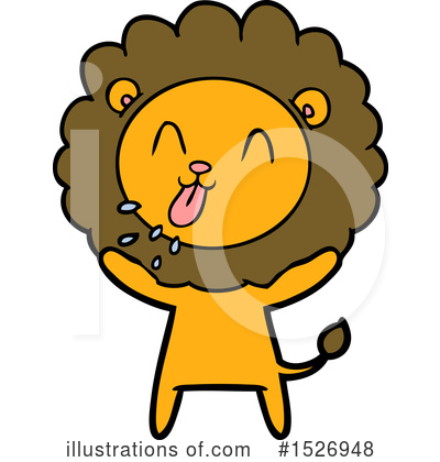 Royalty-Free (RF) Lion Clipart Illustration by lineartestpilot - Stock Sample #1526948