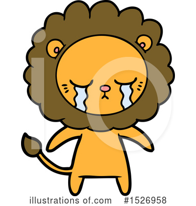 Royalty-Free (RF) Lion Clipart Illustration by lineartestpilot - Stock Sample #1526958