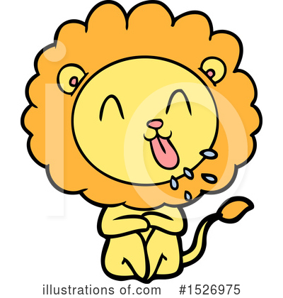 Royalty-Free (RF) Lion Clipart Illustration by lineartestpilot - Stock Sample #1526975