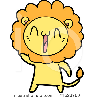 Royalty-Free (RF) Lion Clipart Illustration by lineartestpilot - Stock Sample #1526980