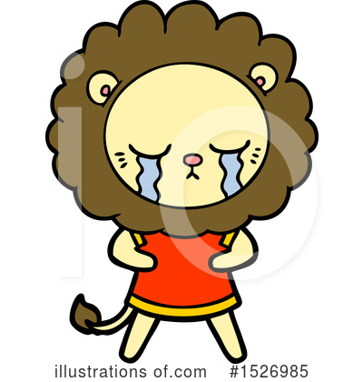 Royalty-Free (RF) Lion Clipart Illustration by lineartestpilot - Stock Sample #1526985