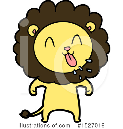 Royalty-Free (RF) Lion Clipart Illustration by lineartestpilot - Stock Sample #1527016