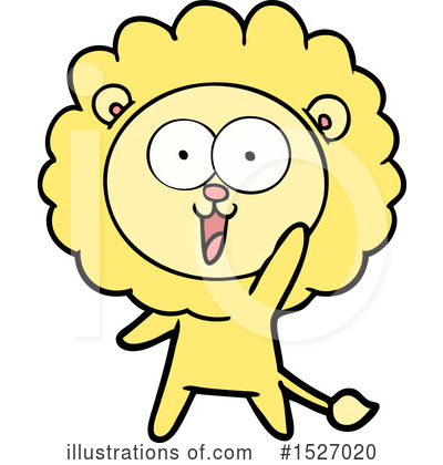 Royalty-Free (RF) Lion Clipart Illustration by lineartestpilot - Stock Sample #1527020