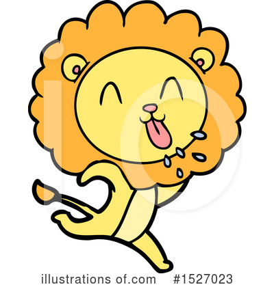 Royalty-Free (RF) Lion Clipart Illustration by lineartestpilot - Stock Sample #1527023