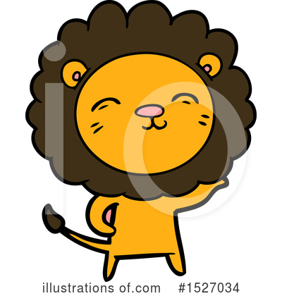 Royalty-Free (RF) Lion Clipart Illustration by lineartestpilot - Stock Sample #1527034