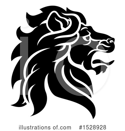 Royalty-Free (RF) Lion Clipart Illustration by AtStockIllustration - Stock Sample #1528928