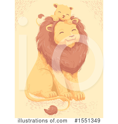 Lion Cub Clipart #1551349 by BNP Design Studio