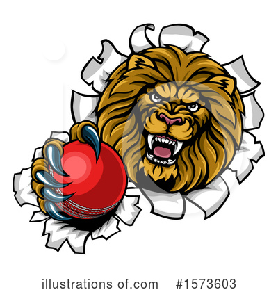 Royalty-Free (RF) Lion Clipart Illustration by AtStockIllustration - Stock Sample #1573603