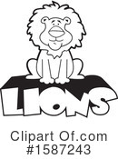 Lion Clipart #1587243 by Johnny Sajem