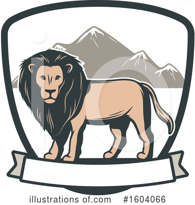Royalty-Free (RF) Lion Clipart Illustration by Vector Tradition SM - Stock Sample #1604066