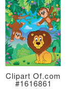 Lion Clipart #1616861 by visekart