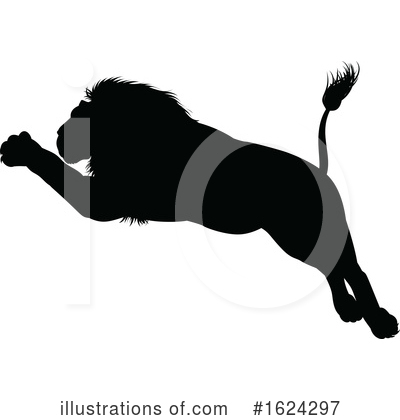 Royalty-Free (RF) Lion Clipart Illustration by AtStockIllustration - Stock Sample #1624297