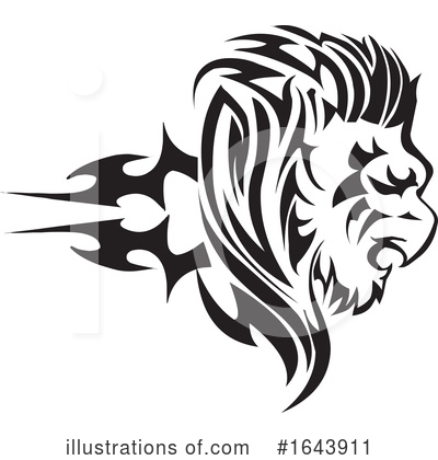 Royalty-Free (RF) Lion Clipart Illustration by Morphart Creations - Stock Sample #1643911