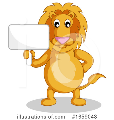Royalty-Free (RF) Lion Clipart Illustration by Morphart Creations - Stock Sample #1659043