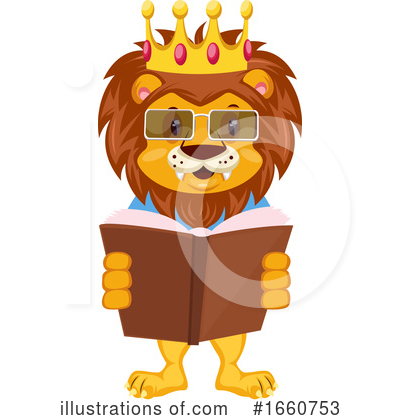 Royalty-Free (RF) Lion Clipart Illustration by Morphart Creations - Stock Sample #1660753