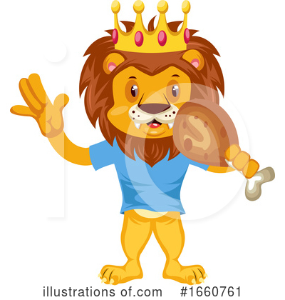 Royalty-Free (RF) Lion Clipart Illustration by Morphart Creations - Stock Sample #1660761
