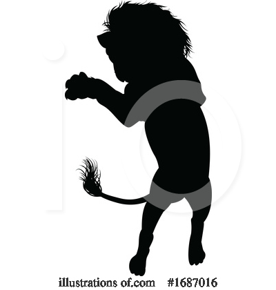 Royalty-Free (RF) Lion Clipart Illustration by AtStockIllustration - Stock Sample #1687016