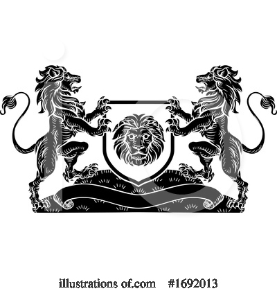 Royalty-Free (RF) Lion Clipart Illustration by AtStockIllustration - Stock Sample #1692013