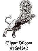 Lion Clipart #1694842 by AtStockIllustration