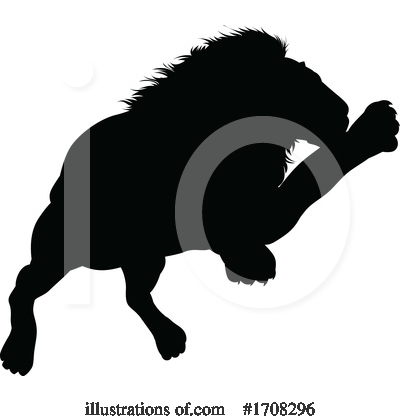 Royalty-Free (RF) Lion Clipart Illustration by AtStockIllustration - Stock Sample #1708296