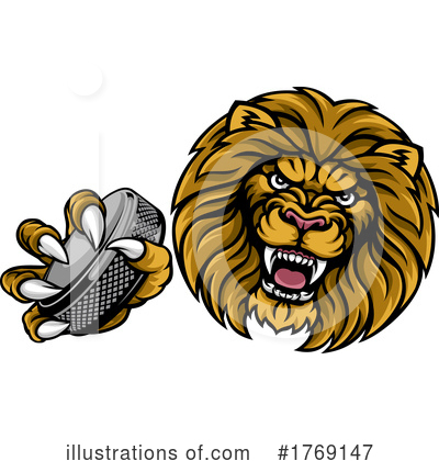 Royalty-Free (RF) Lion Clipart Illustration by AtStockIllustration - Stock Sample #1769147